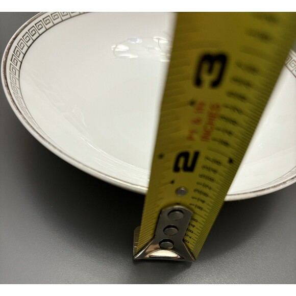 Noritake China Silver Key #5941  Berry Bowls Set Of 3 Fruit/Dessert/Ice Cream - Picture 7 of 9